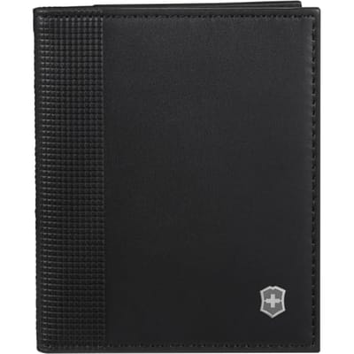 Altius Alox Bifold Kaarthouder Portemonnee Lederen Vouwportemonnee Merkportemonnee Zwart 611578 [Victorinox] Heren Dubbelvouw