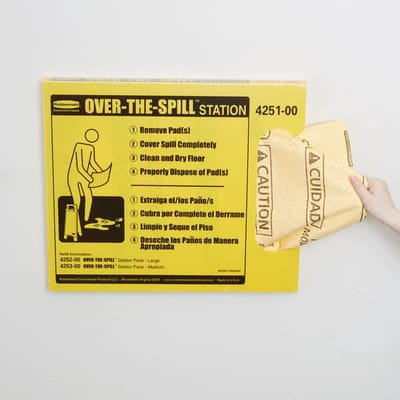 Rubbermaid - Over-the-Spill Station Kit - 22 vellen - inclusief houder