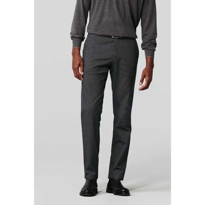 Meyer Broek Bonn Modern Super-Stretch Wool-Look Grijs / male