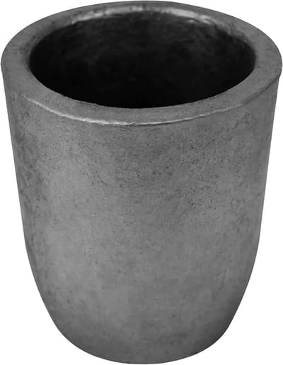 Graphiet Smeltkruik voor Metaal Smelten, Gieten en Verfijnen van Goud, Zilver en Koper - 0.8kg