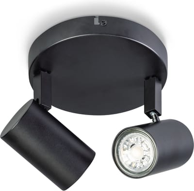 ETH The Common - Spot - GU10 - 2 Lichtbronnen - Zwart