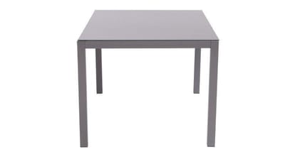 Garden Impressions - Atlantis - tafel - 150x90 - royal grey/donker grijs glas