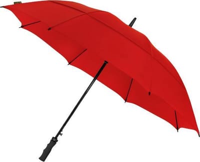 Falcone Eco Golfparaplu - Automaat -  120 cm - Rood