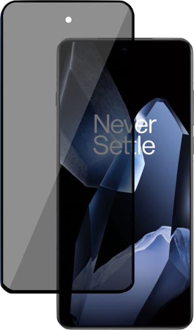Privé Screenprotector geschikt voor OnePlus 13 Screenprotector - Privacy Beschermglas - Privacy Proteqt+