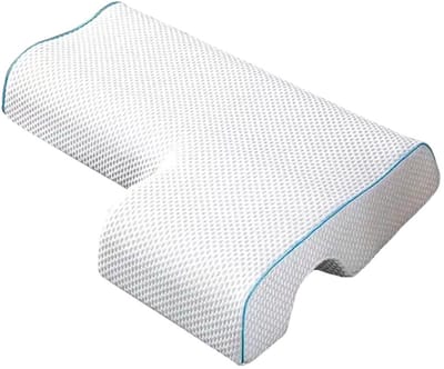 CUBEXCOM® Hoofdkussens Traagschuim, Zijslaapkussen, Armsteun Kussen, Koppel Kussen, Hoofdkussen, Zijslaapkussen, Orthopedisch Slaapkussen, Kussens Voor Koppels, Koppelknuffelslaapkussen, Ergonomisch Antidrukkoppelkussen,Alleen geschikt voor LINKERARM