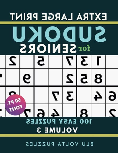 Sudoku Puzzelboek - Hersenkrakers Boek - Geheugen Trainen - Extra Grote Letters - 50pt Font - Niet Van Toepassing