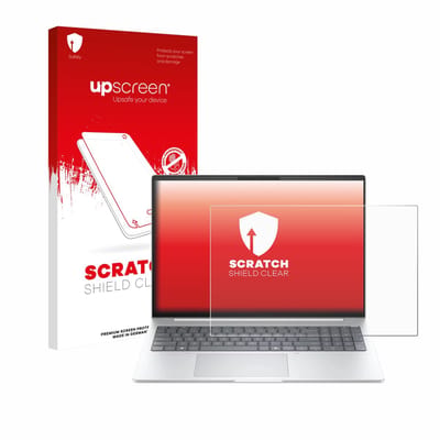 upscreen - Screenprotector voor HP EliteBook 8 G1a 16" - Folie Beschermfolie transparant