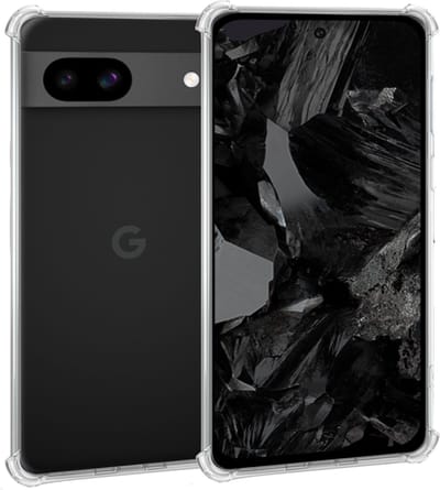 Geschikt voor Google Pixel 8a - Hoesje - Shock Proof Case – Cover Transparant