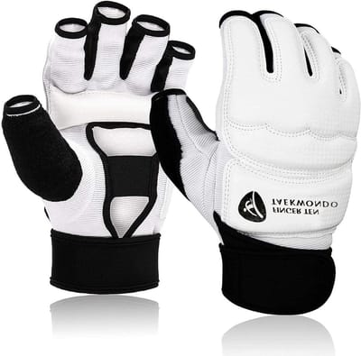 Vechtsport Handschoenen - Sparring Mitts - Training en Bescherming - Verdikt EVA Kussen - Universeel - Zwart