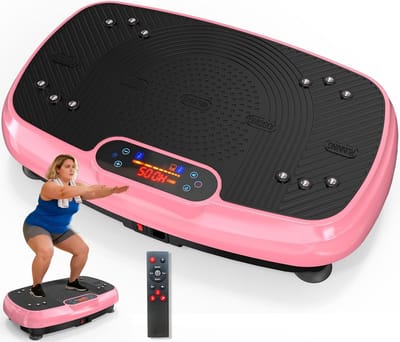 Trilplaat Fitness - Powerplate - Voor Voeten en Benen - Cardio - Bloedsomloop - Fitnesspaneel