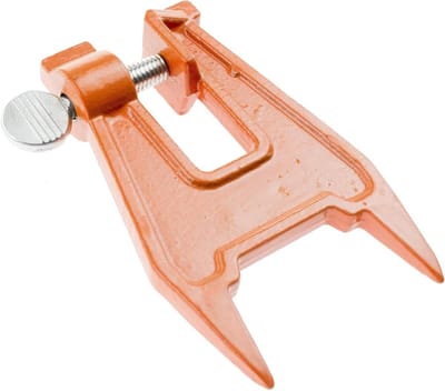 Kettingzaag Vijlbank - Vijlstandaard Kettingzaag - Ketting Scherp Maken - Universele Pasvorm - 12.7 x 7.6 x 12.7 cm - Oranje