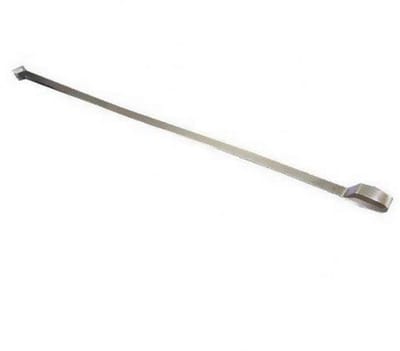 Scharnierband Vaatwasser - Deurband Vaatwasser - Reparatie Keukenapparatuur - Roestvrij Staal - 23x15x2 cm - Zilver