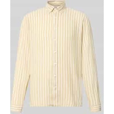 relaxed fit vrijetijdsoverhemd met button-downkraag