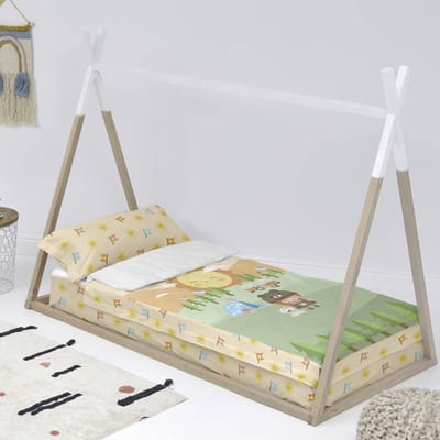 Kinderslaapzak met hoezen Camping zonder vulling | Happynois