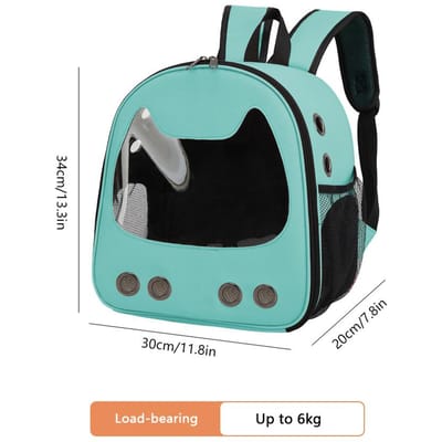 Sac à dos de transport pour chien et chat, sac à bandoulière respirant pour voyage en plein air, sac de transport pour petit chien et chat, accessoires portables pour chien black