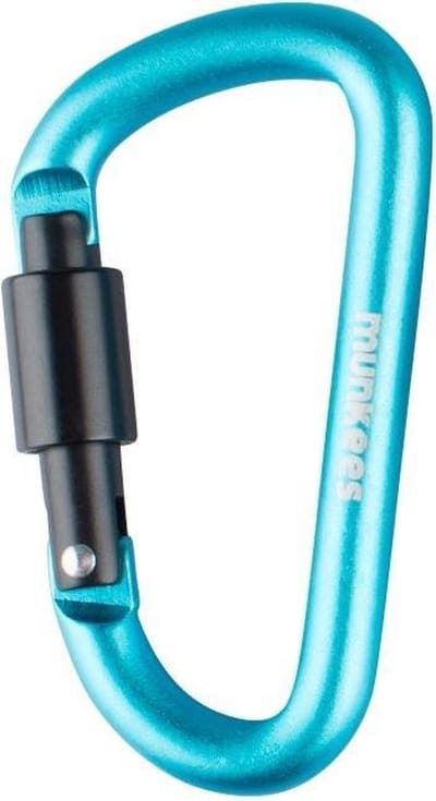 Munkees Karabijnhaak Schroefsluiting 8 X 80 Mm Blauw