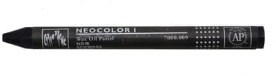 Caran D'ache Classic Neocolor I, Zwart (7000.009)