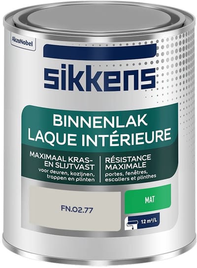 Sikkens - Binnenlak Mat - Fn.02.77 - Mengverf - 750 Ml