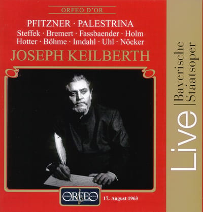 Chor Der Bayerischen Staatsoper, Bayerisches Staatsorchester, Joseph Keilberth - Pfitzner: Palestrina (Live Recording 1963) (3 CD) (Remastered)