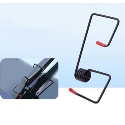 Auto Wisser Booster Veer Universele Intelligente Wisser Armen Legering Rubber Ruitenwisser Veer Auto Vervangbare Onderdelen Gereedschap 1PCS rood