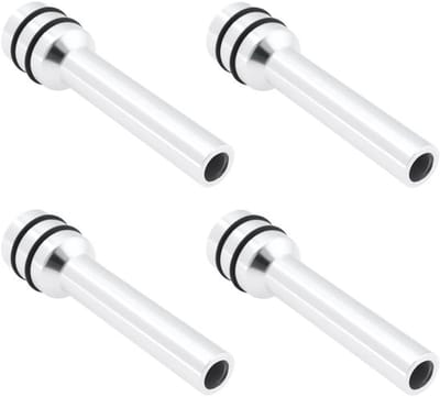 Deurslot Pins - 4 Stuks - Geschikt voor Auto/Vrachtwagen/SUV - Duurzaam Aluminium - Eenvoudige Installatie - Afmeting 49x12mm - Deurslotknoppen
