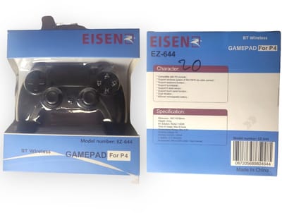 Draadloze Game Controller – Compatibel met PS4 & PS3 – Dual Vibration – Zwart