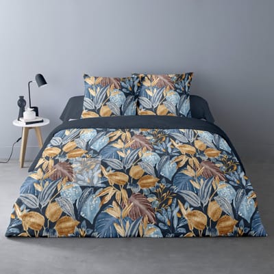 Luxe 2-persoonsdekbedovertrek Mila 240x220 cm met 2 kussenslopen - 100% katoen percale