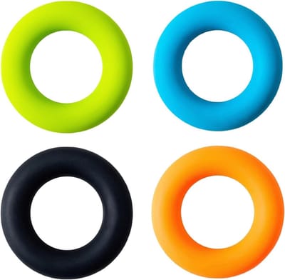 4-Pack Forearm Trainer voor Gripkracht, Handtraining en Vingersterkte - Ideaal voor Fitness, Klimmen en Boulderen