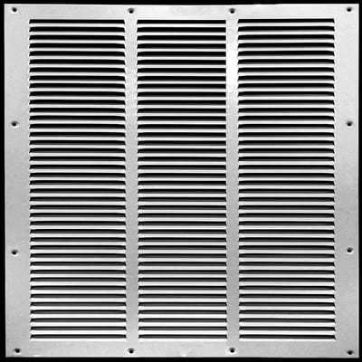 Dailygoods- Ventilatierooster 600 x 600 mm - Aluminiumlegering - Afvoerluchtrooster - Insectenbescherming - Weerbeschermingsrooster - Duurzaam materiaal - Luchtrooster