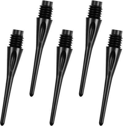 Vervangende Plastic Dart Tips voor Zachte Dart Vleugels, 100 Stuks, Duurzame Nylon Dartkoppen, 2BA Draad, Ideaal voor Dartspellen