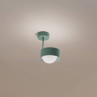 Argon Plafondlamp Mado, 1-lamp, groen