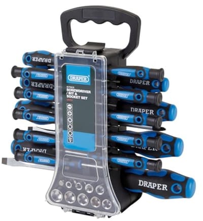 49-delige Schroevendraaier, Socket en Bit Set voor Diverse Toepassingen