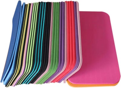 Kniebeschermers Elleboogkussen - Yoga Mat - Fitness Training - Verbeterd Bodemcomfort - 39 x 22 cm - Willekeurig