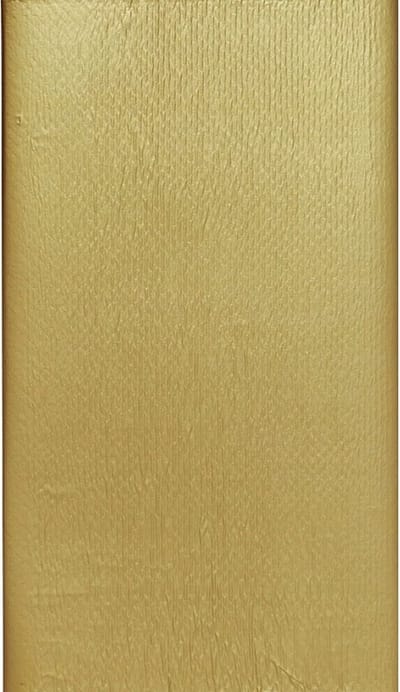 Duni Tafelkleed/tafellaken - 2x - herbruikbaar - goud - 138 x 220 cm - Dunisilk+ - Feestartikelen