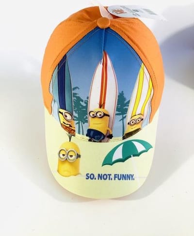 Minions cap - pet - oranje - maat 52 cm (2-4 jaar)