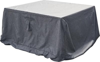 Hesperide Tuinmeubel bescherm hoes Hambo - grijs - polyester - waterafstotend - 265 x 125 x 80 cm