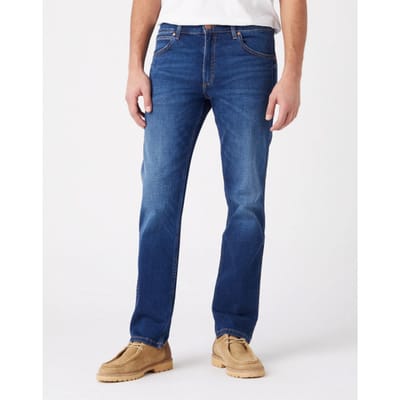 WRANGLER GREENSBORO FOR REAL REGULAR STRAIGHT JEANS-HEREN