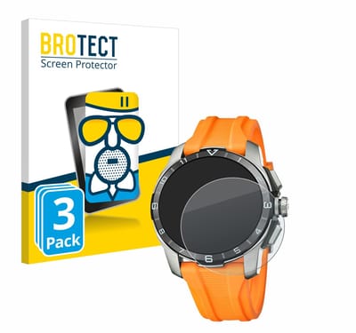 BROTECT - Screenprotector voor Festina Connected D (44 mm) - Folie Beschermfolie Beschermglas matte 3 Stuks
