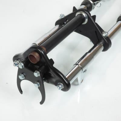 Fourche RSM pour Mobylette Peugeot 50 103 ML Avant 2020 Diamètre 26mm / noire mat Neuf