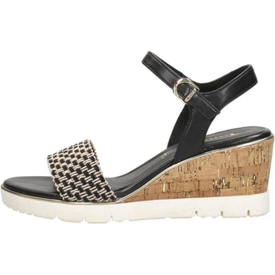 Tamaris Sandalen Hak Sandalen Hak - Zwart - Maat 36