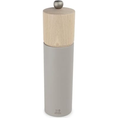 Peugeot Saveurs Peugeot handmatige beukenhouten zoutmolen - kiezelgrijs, 21 cm