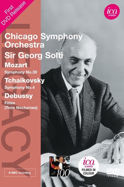 Chicago Symphony Orchestra, Sir Georg Solti - Mozart: Symphony No.39 - Tchaikovsky: Symphony No.04 (DVD)