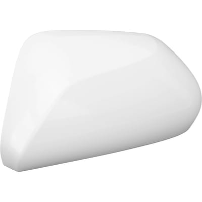 Witte Zijspiegelkap Ongespoten Buitenspiegelkap Achteruitkijkspiegelkap voor Camry 2018 tot 2021 white