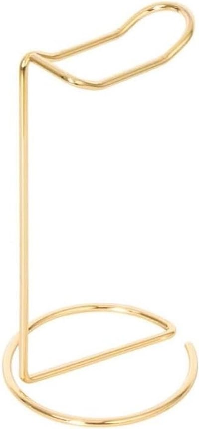 Hoofdtelefoonstandaard - Headset Houder - Bureau Organisatie - Veilig Verhoogde Rand - 22 x 11 x 11 cm - Goud
