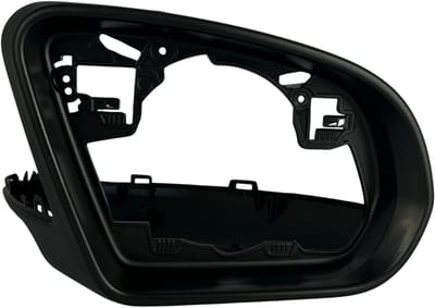 BILMAX Rechter Buitenspiegelframe Vervanging voor Mercedes-Benz C-Klasse (W205) & S-Klasse (W222), Zwart (Passagierszijde)