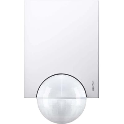 Merten 565619 PIR-bewegingsmelder Wand, Plafond, Opbouw (op muur) 220 ° Relais Polair-wit IP55