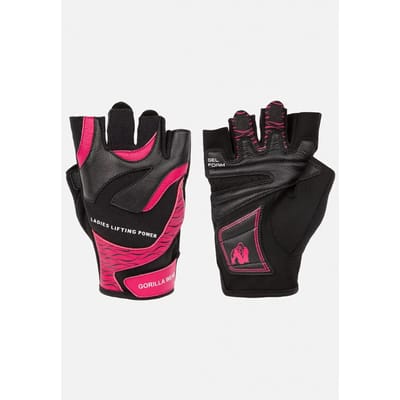 Gorilla Wear Dames Fitness Handschoenen 2.0 - Zwart/Roze - S