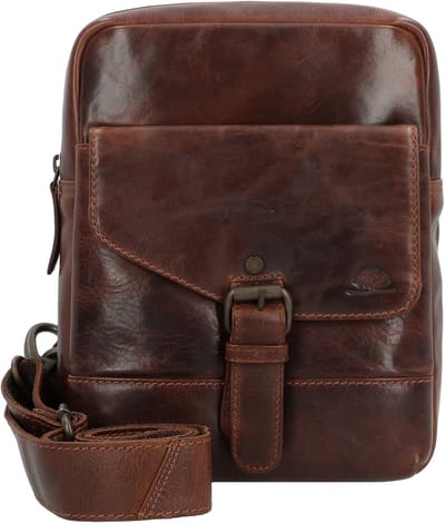 Greenburry Rugged Crossbody tas Leder 19 cm - Jongens - brown