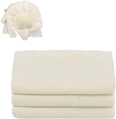 Dailygoods- Passeerdoeken 3 stuks - Katoenen Kaasdoek - Wasbare Zeefdoek - Herbruikbaar - 50 x 50 cm - Opvouwbaar en Scheurvast