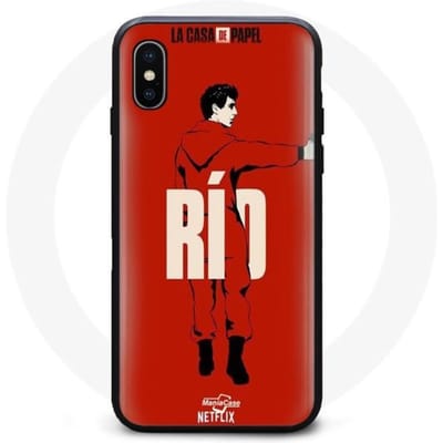 Coque - MANIACASE - La Casa De Papel - Rouge - Protection contre les chocs - Souple rouge